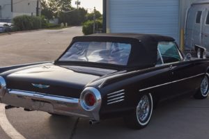 1961, Cars, Classic, Ford, Thunderbird, Black