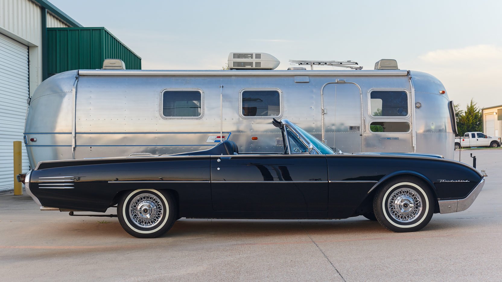 1961, Cars, Classic, Ford, Thunderbird, Black Wallpaper