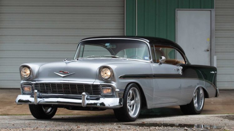 1956, Chevrolet, Bel, Air, Resto, Mod, Cars, Classic HD Wallpaper Desktop Background