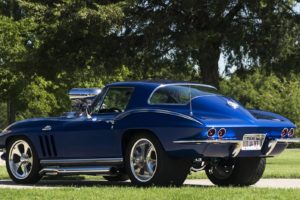 1966, Chevrolet, Corvette,  c2 , Pro, Street, Cars, Blue