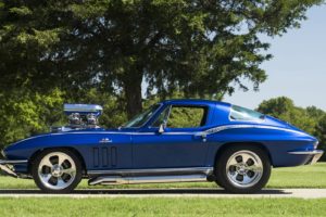 1966, Chevrolet, Corvette,  c2 , Pro, Street, Cars, Blue