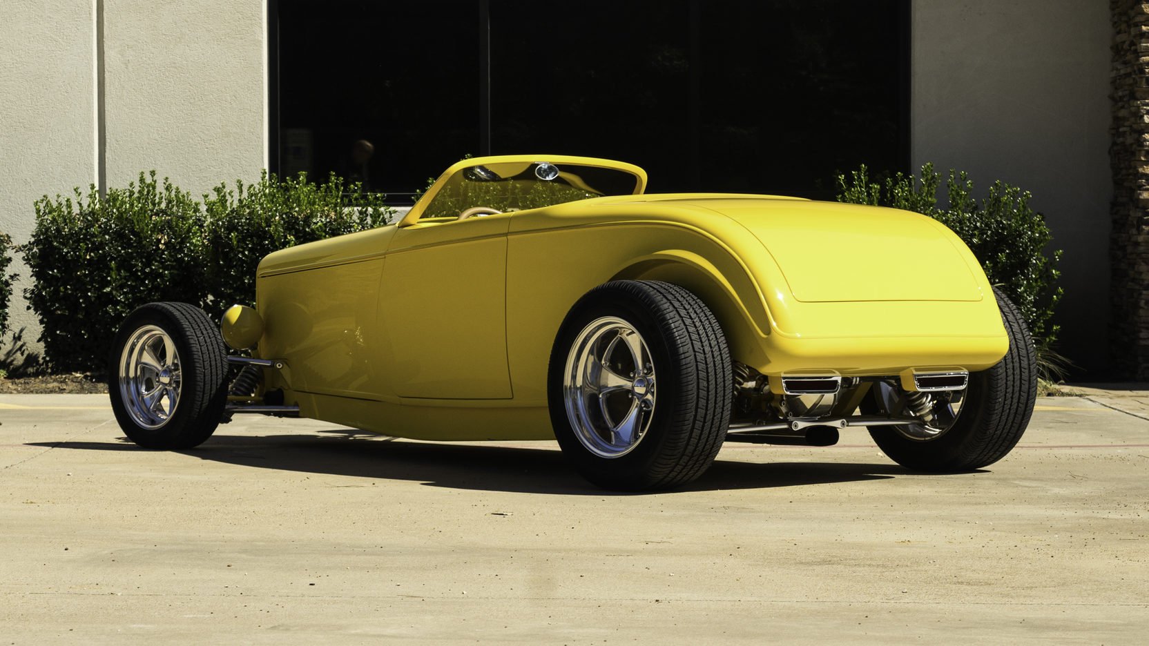 1932, Ford, Roadster, Street, Rod, Cars, Yellow Wallpaper