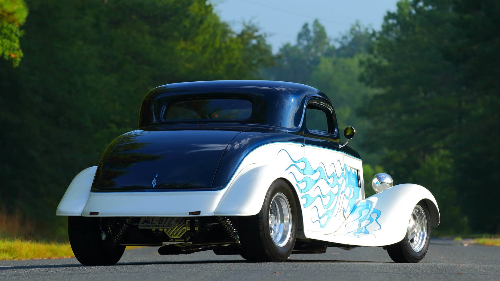1934, Ford, Coupe, Street, Rod, Cars Wallpaper