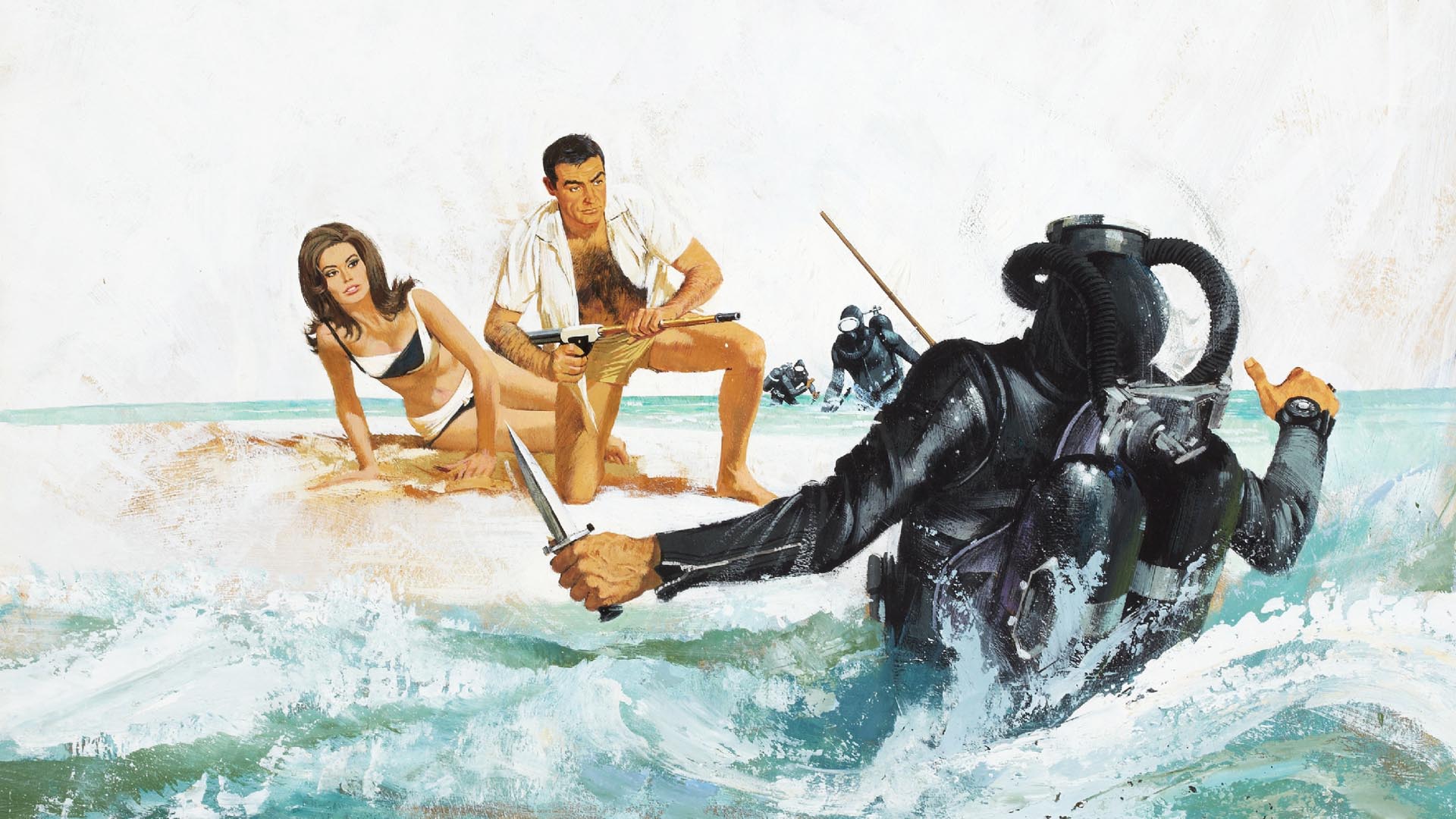 thunderball, James, Bond, 007 Wallpaper