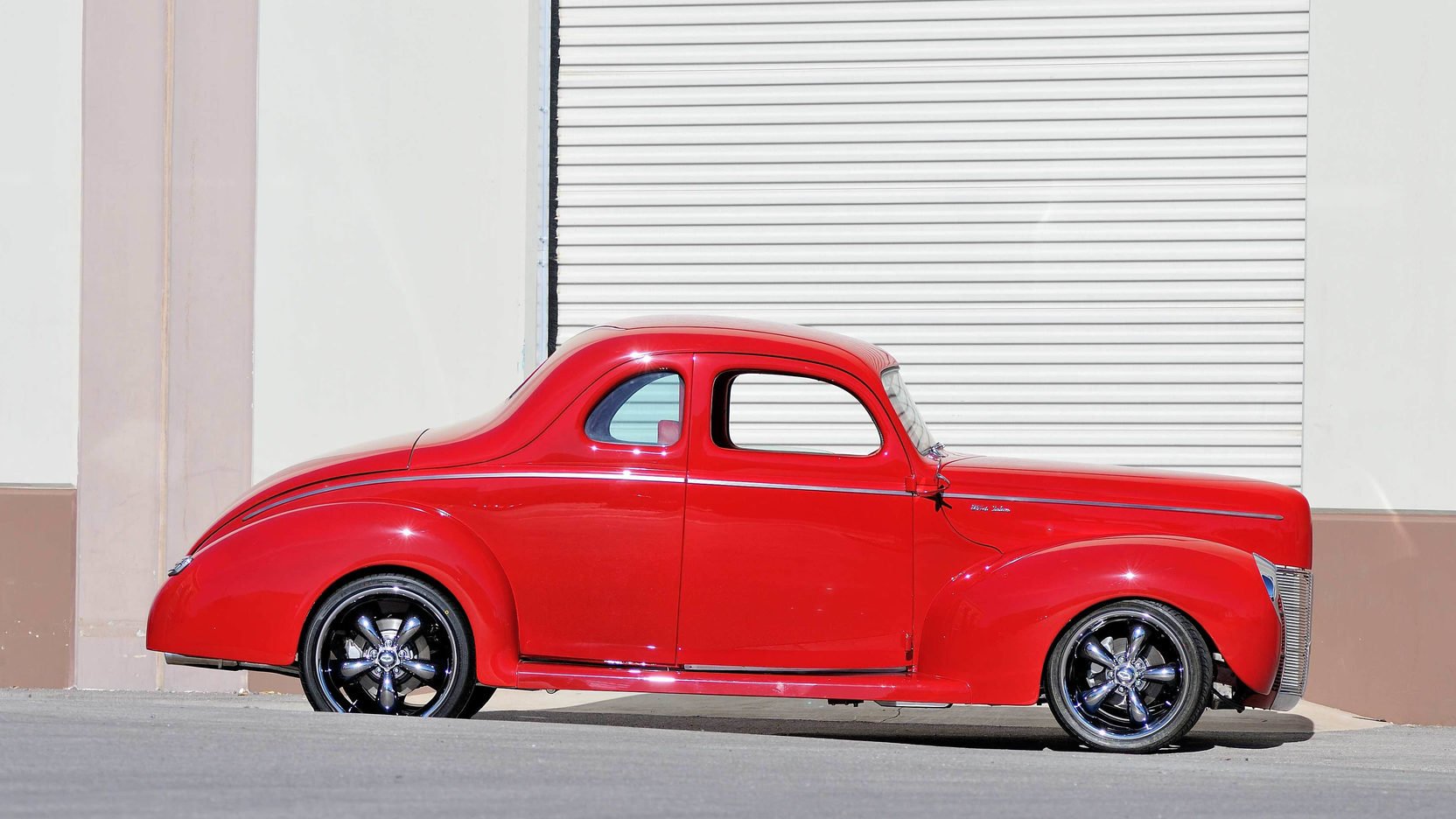 1940, Ford, Deluxe, Cars, Classic, Red Wallpaper