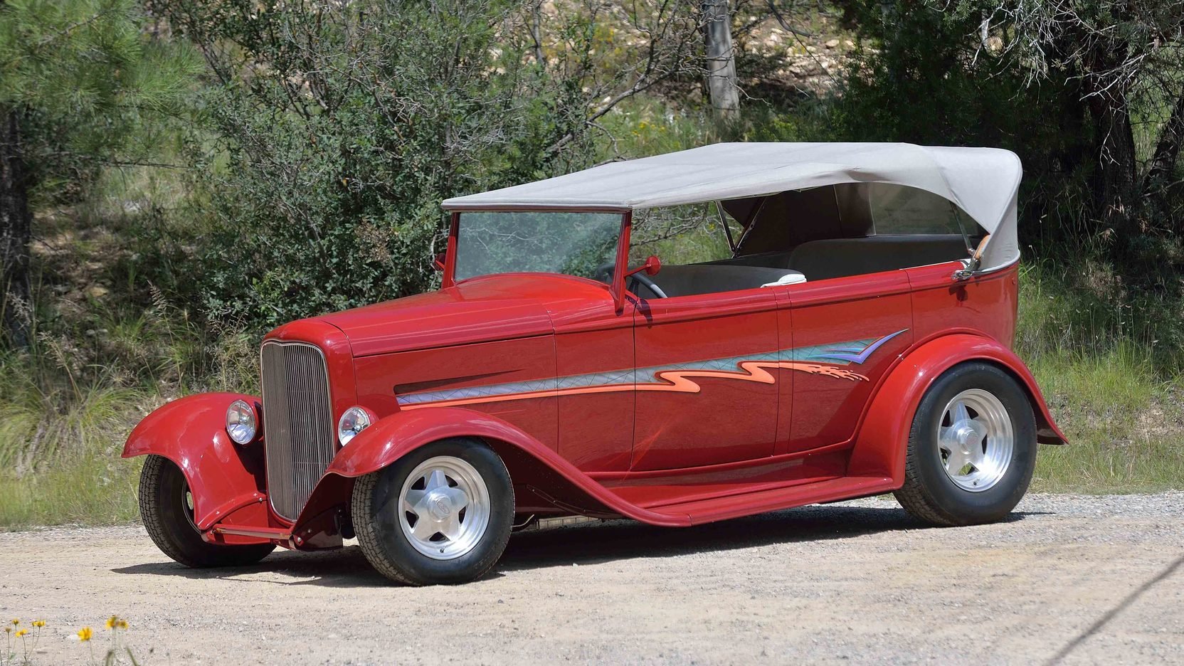 1932, Ford, Phaeton, Street, Rod, Cars Wallpaper