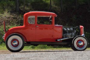 1931, Ford, Hi boy, Coupe, Cars, Red