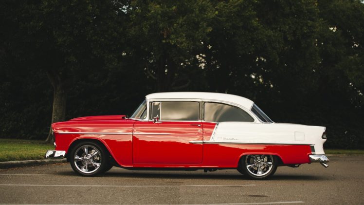 1955, Chevrolet, 210, Resto, Mod, Cars, Classic HD Wallpaper Desktop Background