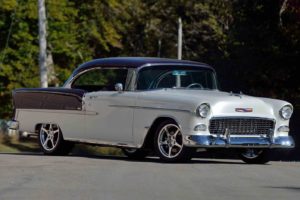 1955, Chevrolet, Bel, Air, Resto, Mod, Cars, Classic