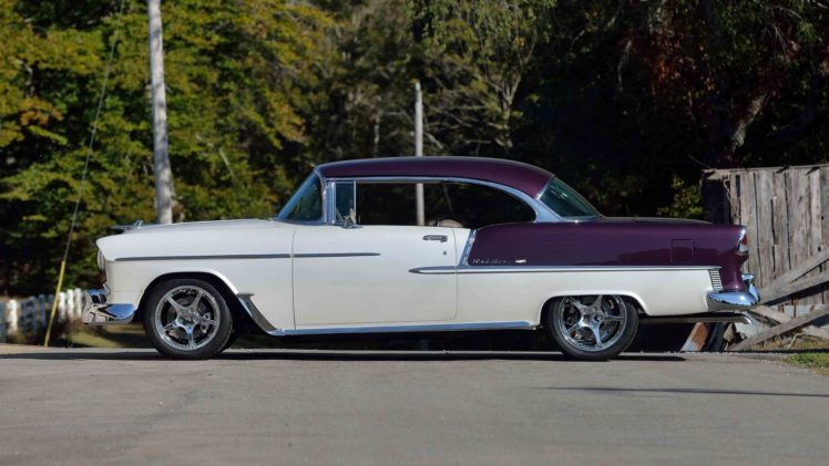 1955, Chevrolet, Bel, Air, Resto, Mod, Cars, Classic HD Wallpaper Desktop Background