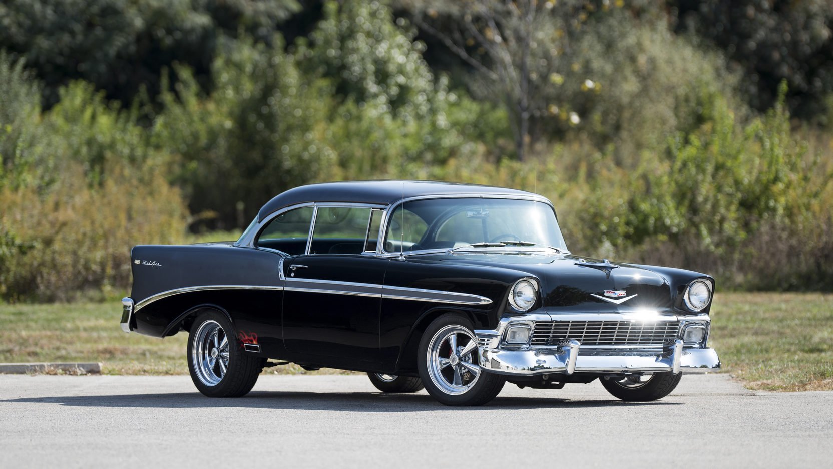 1956 Chevrolet Bel Air Resto Mod Cars Classic Wallpapers Hd
