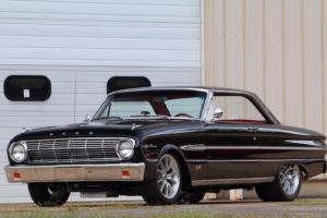 1963, Ford, Falcon, Resto, Mod, Cars, Black