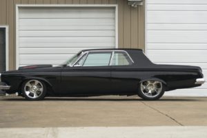 1963, Dodge, Polara, Resto, Mod, Cars, Black
