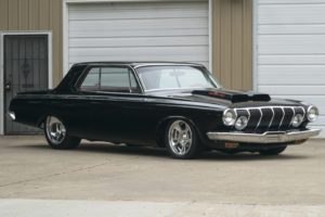 1963, Dodge, Polara, Resto, Mod, Cars, Black