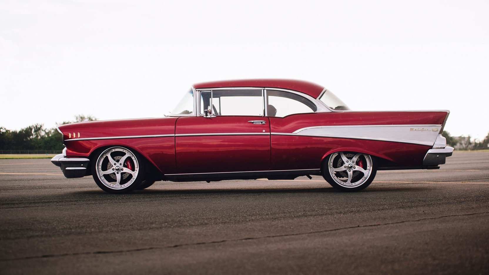 1957, Chevrolet, Bel, Air, Resto, Mod, Cars Wallpaper