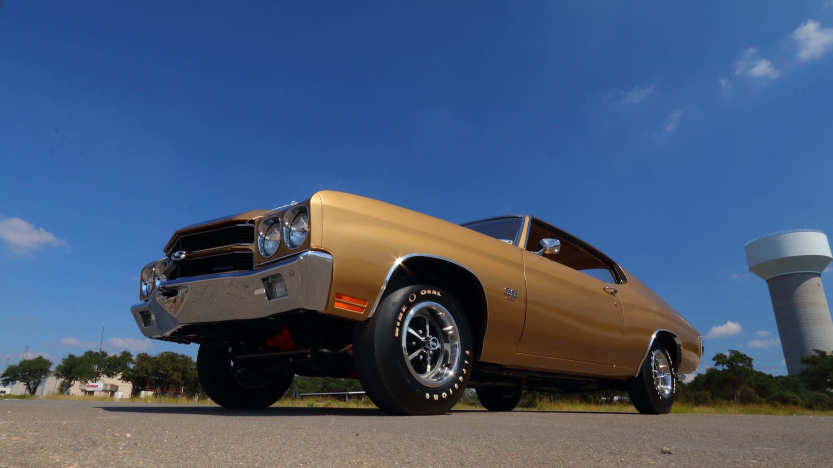 1970, Chevrolet, Chevelle, Ls6, 454, Coupe, Cars, Gold Wallpaper