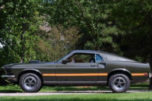 1969, Ford, Mustang, Mach 1, Fastback, Cars, Black, Jade