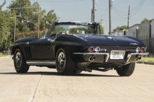 1965, Chevrolet, Corvette,  c2 , Convertible, Black