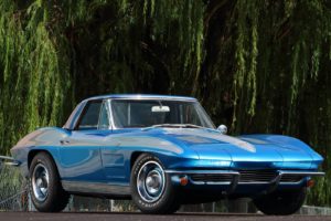 1963, Chevrolet, Corvette,  c2 , Convertible, Cars, Blue