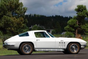 1966, Chevrolet, Corvette,  c2 , Coupe, White