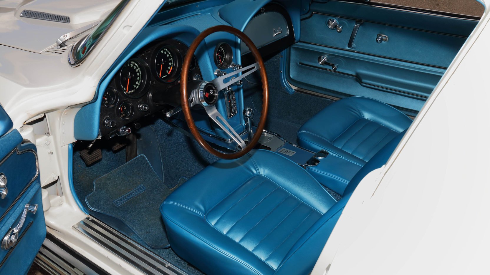 1966, Chevrolet, Corvette,  c2 , Coupe, White Wallpaper