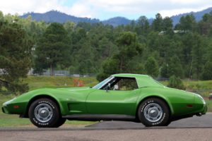1975, Chevrolet, Corvette,  c3 , Convertible, Green
