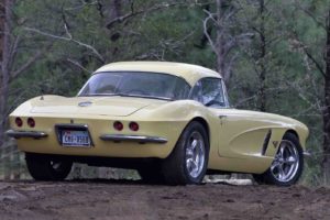 1962, Chevrolet, Corvette,  c1 , Convertible, Cars, Yellow