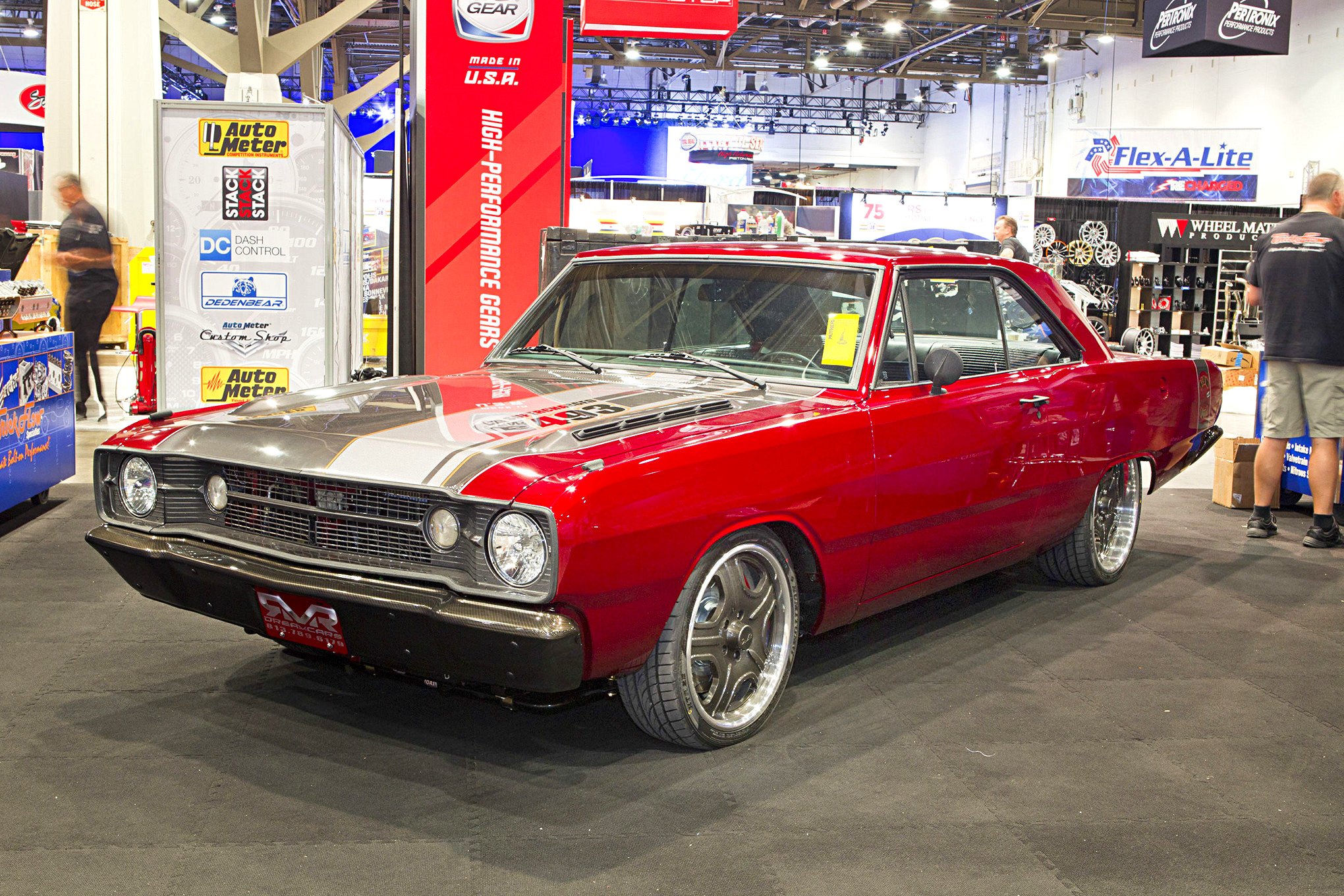 2016, Sema, Show, 1968, Dodge, Dart, Red, Pro, Touring Wallpaper