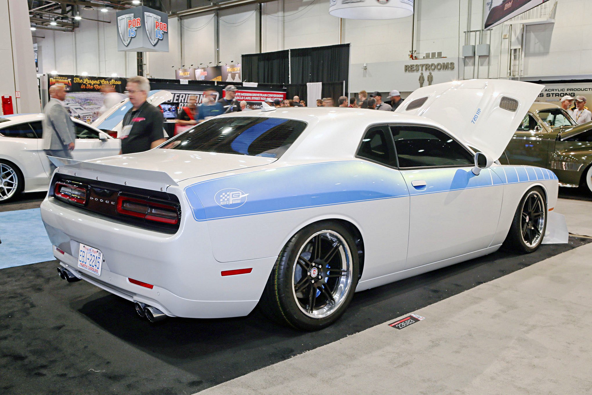 2016, Dodge, Challenger, Sema, Cars, Modified Wallpaper