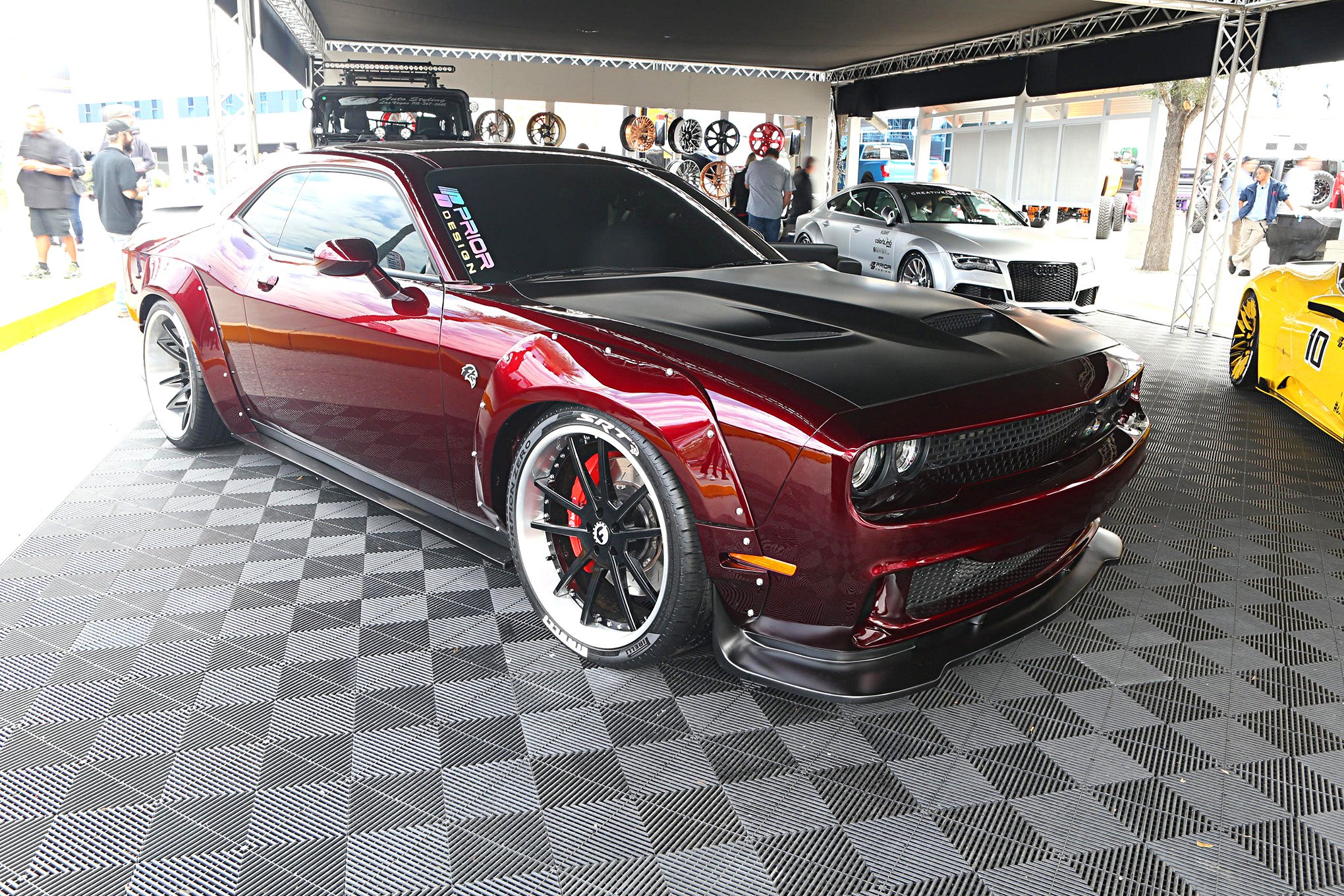 2016, Dodge, Challenger, Sema, Cars, Modified Wallpaper