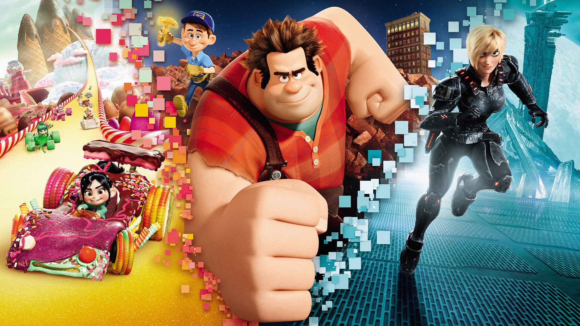 wreck it, Ralph Wallpaper