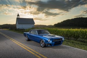1965, Ballistic, Ford, Mustang, Convertible, Cars, Blue, Resto, Mod