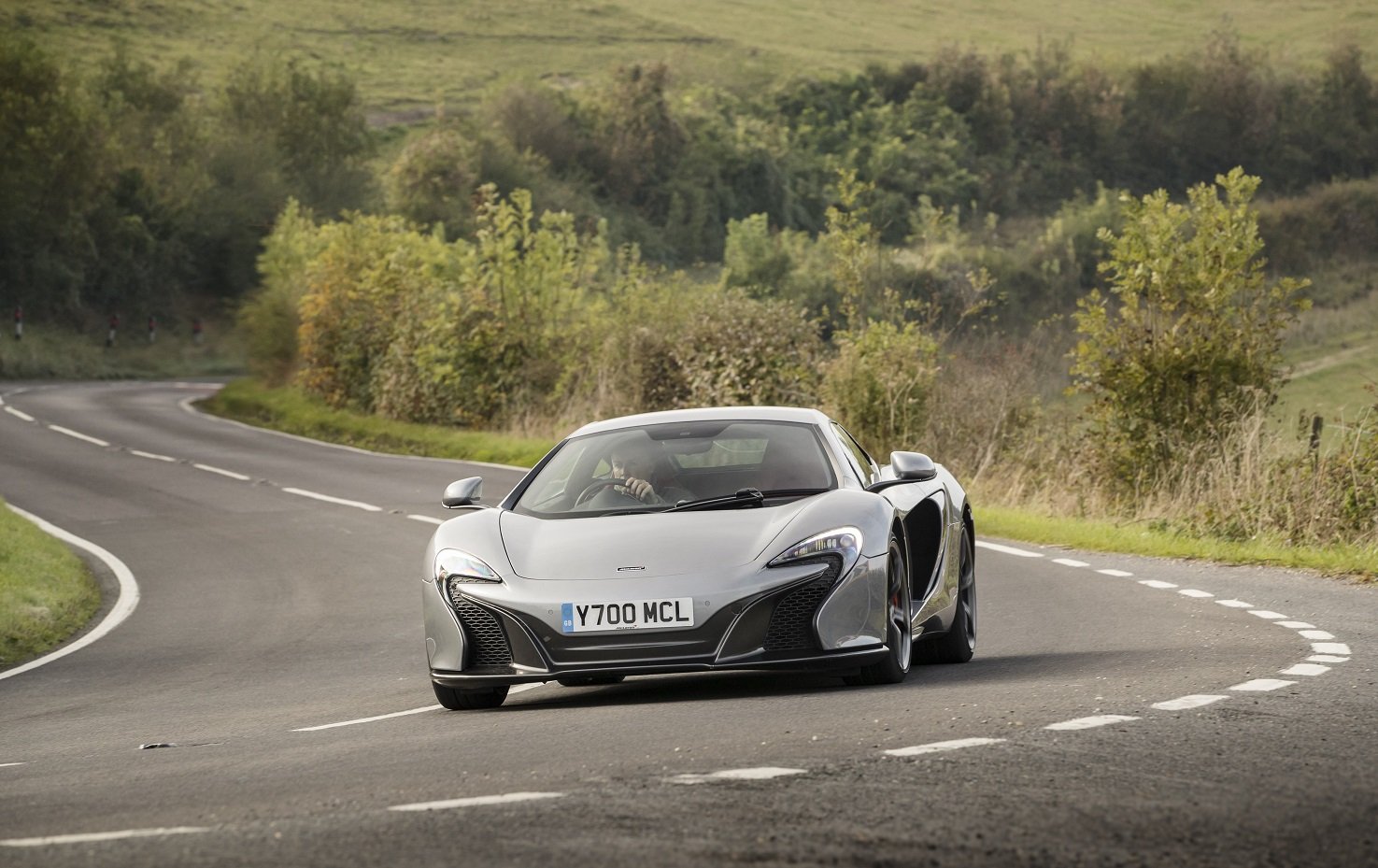 , Mclaren, 650s, Uk spec, Cars, Silver, 2014 Wallpaper