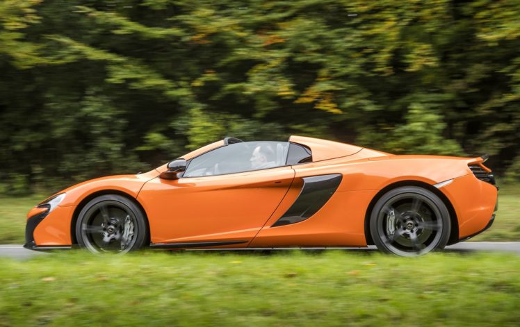 , Mclaren, 650, Spider, Uk spec, Cars, Orange, 2014 HD Wallpaper Desktop Background