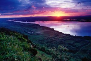 copy 1 , Of, Sunset, Across, Lower, Lough, Erne, Fermanagh, Ireland