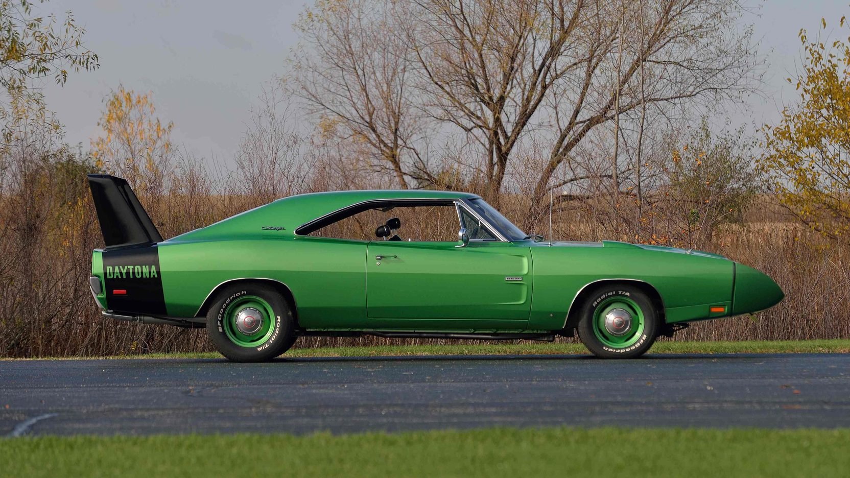 1969, Dodge, Hemi, Daytona, Cars, Green Wallpaper