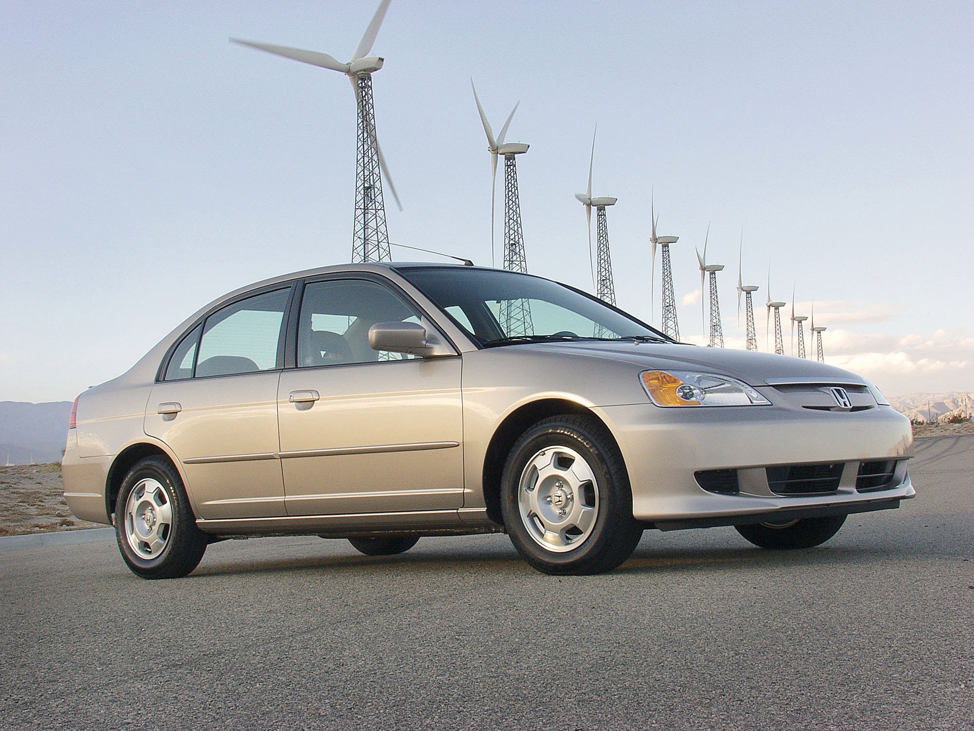honda, Civic, Hybrid, 2003 Wallpaper