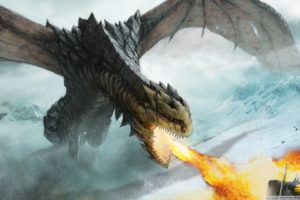 dragon, Dragons, Fantasy, Fire