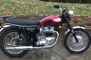 1968, Triumph, Bonneville, Motorcycles