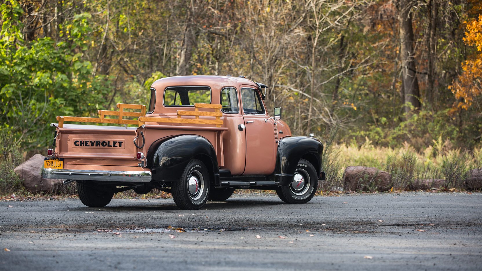 1953, Chevrolet, 3100, 5 window, Pickup, Truck Wallpaper