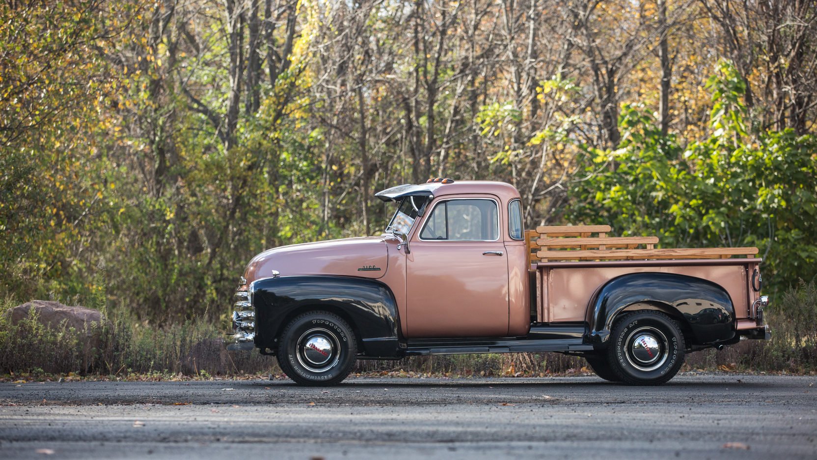 1953, Chevrolet, 3100, 5 window, Pickup, Truck Wallpaper