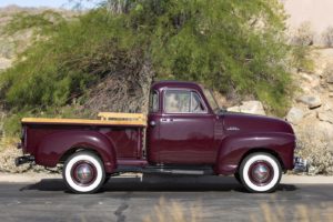 1953, Chevrolet, 3100, 5 window, Pickup, Truck, Burgundy