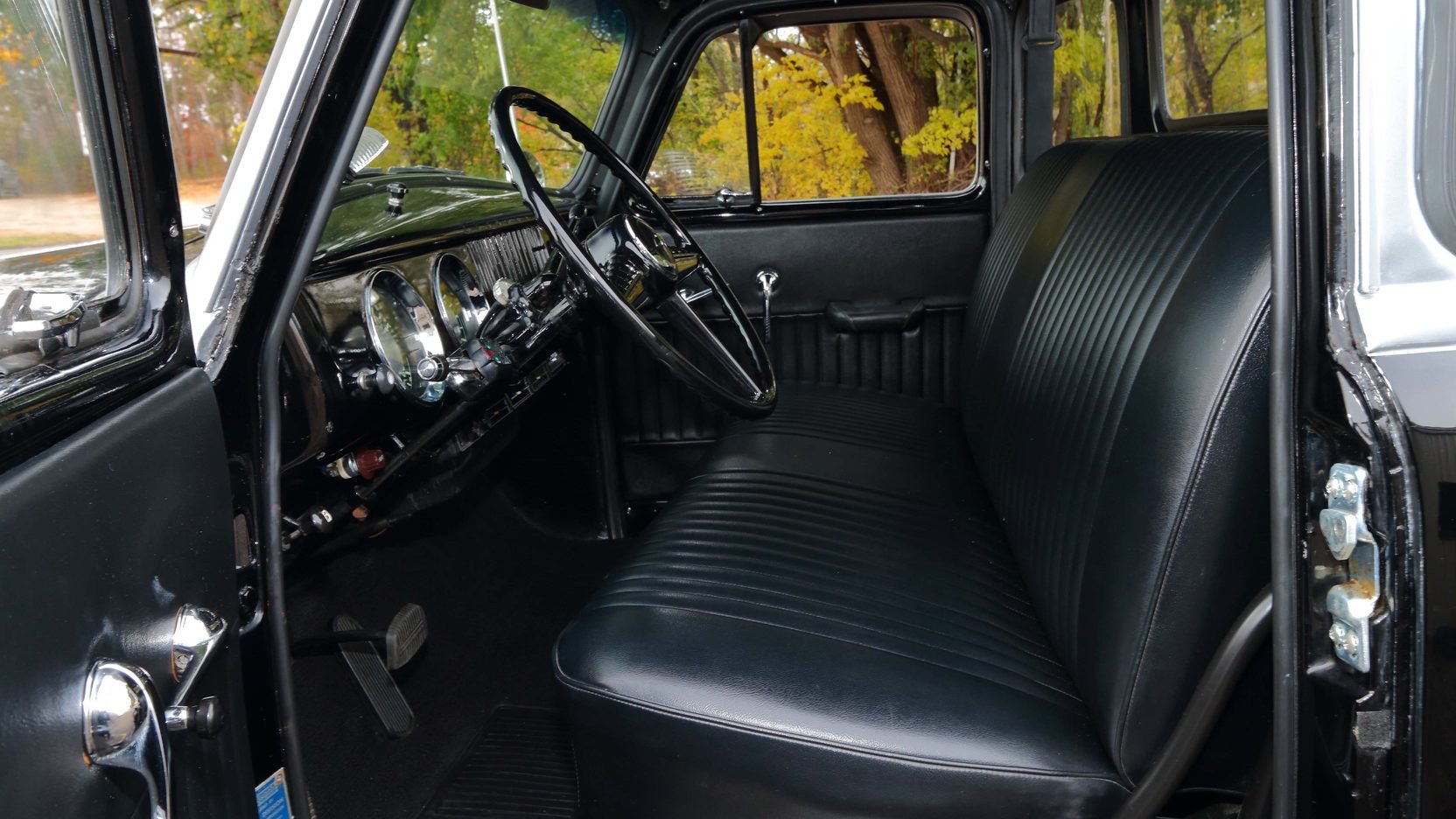 1954, Chevrolet, 3100, 5 window, Pickup, Truck, Black Wallpaper