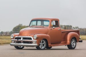 1954, Chevrolet, 3100, Pickup, Truck, Copper