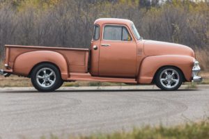 1954, Chevrolet, 3100, Pickup, Truck, Copper