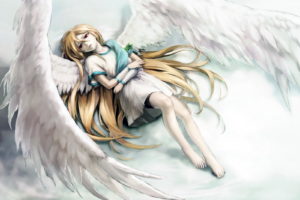 original, Angels, Fantasy, Girls, Anime, Angel