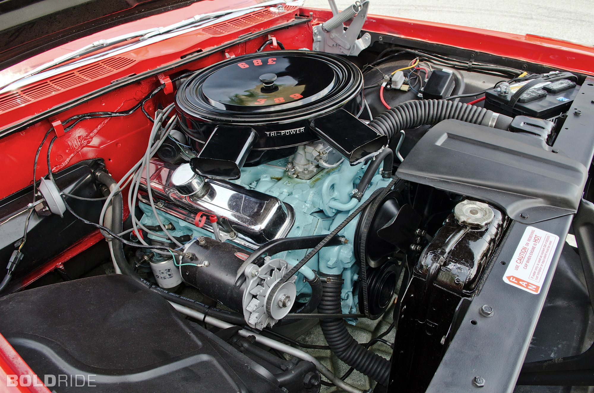 1959, Pontiac, Catalina, Convertible, Retro, Engine, Engines Wallpaper