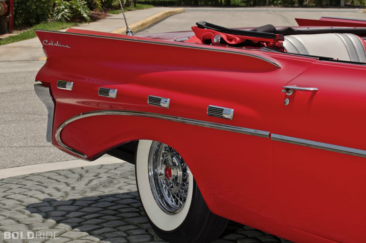 1959, Pontiac, Catalina, Convertible, Retro, Wheel, Wheels HD Wallpaper Desktop Background