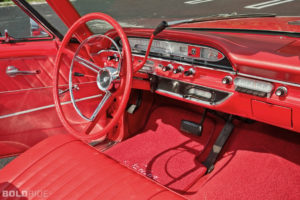 1961, Ford, Galaxie, Sunliner, Convertible, Classic, Luxury, Interior