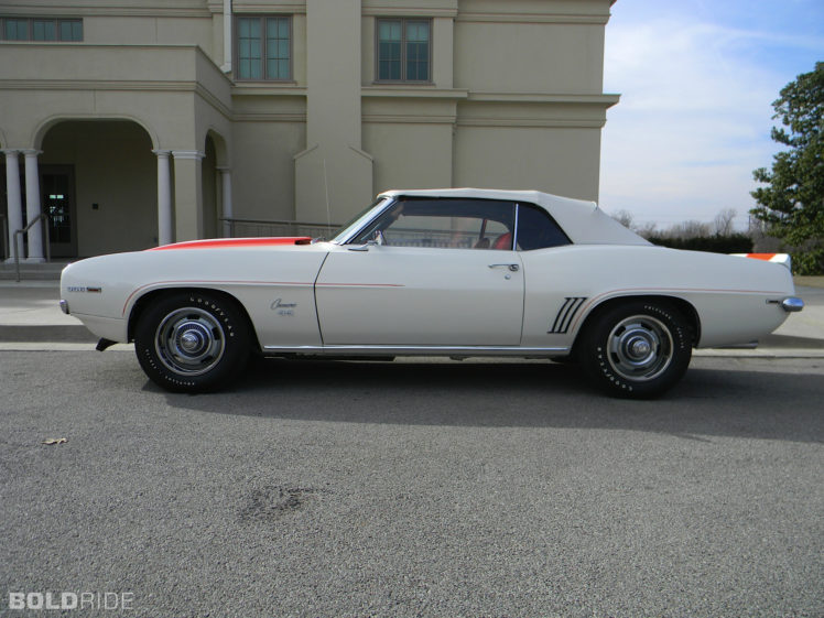 1969, Chevrolet, Camaro, Z11, Pace, Muscle, Classic, Convertible HD Wallpaper Desktop Background